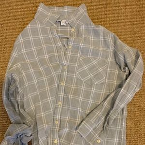Old navy light flannel button down
